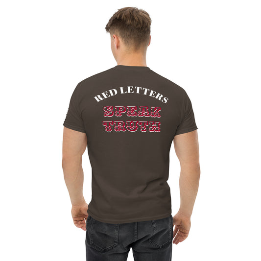 Red Letters t-shirt