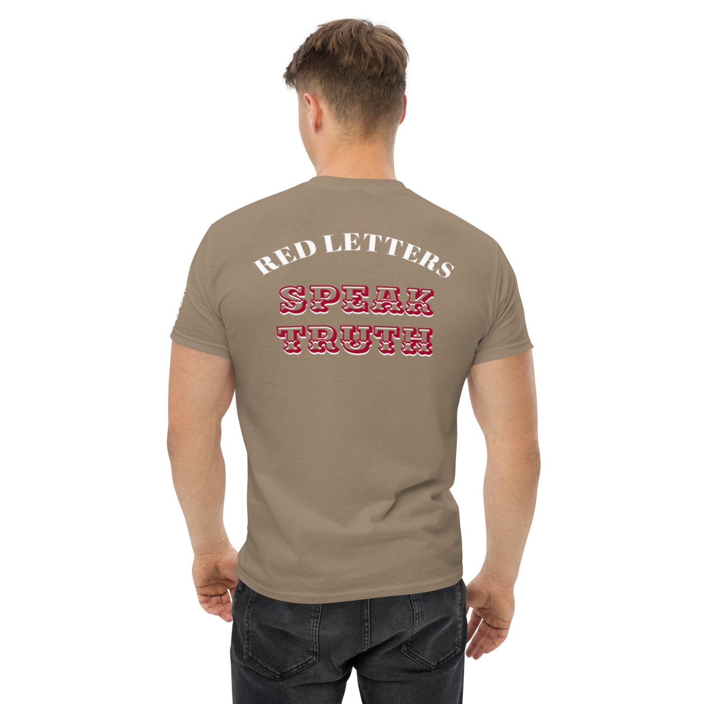 Red Letters t-shirt